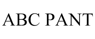 ABC PANT