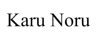 KARU NORU