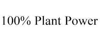 100% PLANT POWER