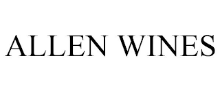 ALLEN WINES