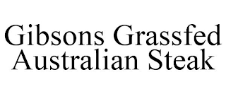 GIBSONS GRASSFED AUSTRALIAN STEAK