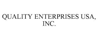 QUALITY ENTERPRISES USA, INC.
