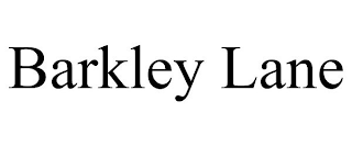 BARKLEY LANE