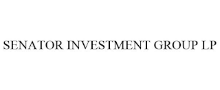 SENATOR INVESTMENT GROUP LP