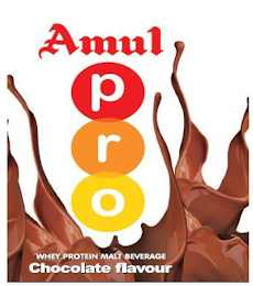 AMUL PRO WHEY PROTEIN MALT BEVERAGE CHOCOLATE FLAVOUR