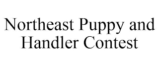 NORTHEAST PUPPY AND HANDLER CONTEST