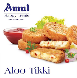 AMUL HAPPY TREATS READY TO COOK & SERVE ALOO TIKKI