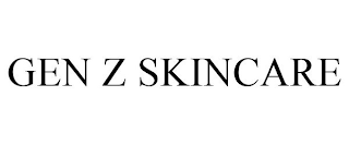 GEN Z SKINCARE