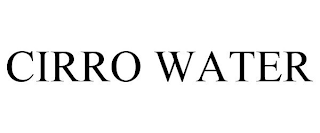 CIRRO WATER