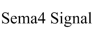 SEMA4 SIGNAL