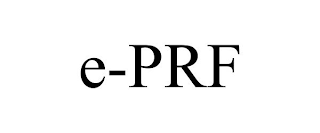 E-PRF