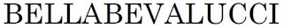 BELLABEVALUCCI