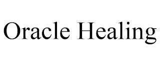 ORACLE HEALING