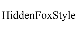 HIDDENFOXSTYLE