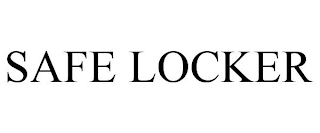 SAFE LOCKER