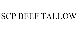 SCP BEEF TALLOW