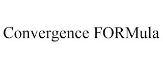 CONVERGENCE FORMULA