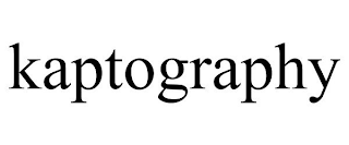 KAPTOGRAPHY