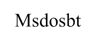 MSDOSBT