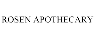 ROSEN APOTHECARY