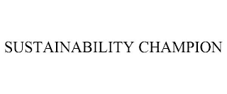 SUSTAINABILITY CHAMPION