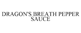 DRAGON'S BREATH PEPPER SAUCE