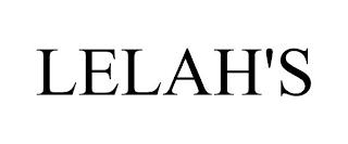 LELAH'S
