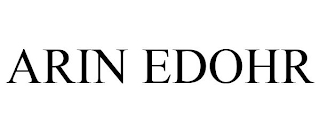 ARIN EDOHR