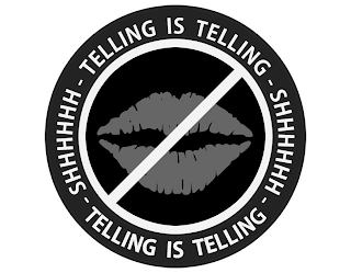 - TELLING IS TELLING - SHHHHHH - TELLINGIS TELLING - SHHHHHH