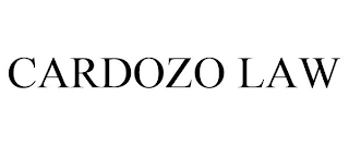 CARDOZO LAW