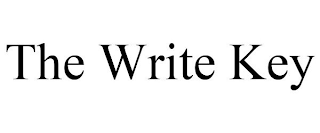 THE WRITE KEY