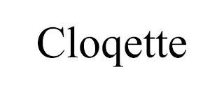 CLOQETTE