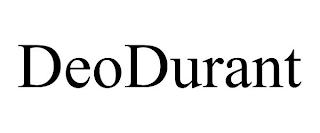 DEODURANT