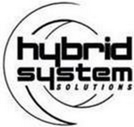 HYBRID SYSTEM SOLUTIONS