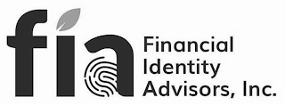 FIA FINANCIAL IDENTITY ADVISORS, INC.