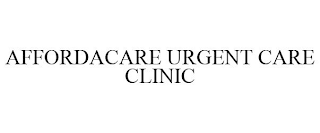 AFFORDACARE URGENT CARE CLINIC