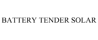 BATTERY TENDER SOLAR