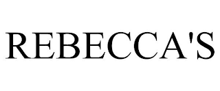 REBECCA'S