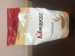 THE WORD THE APPEARS WITHIN THE COFFEE PACKAGE, IS MAZUCCO ITALIAN ESPRESSO MILANO (TYPE OF BLEND)