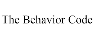 THE BEHAVIOR CODE