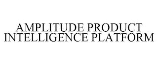 AMPLITUDE PRODUCT INTELLIGENCE PLATFORM