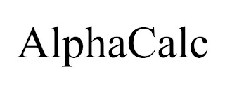 ALPHACALC