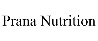 PRANA NUTRITION