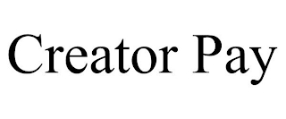 CREATOR PAY