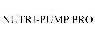 NUTRI-PUMP PRO