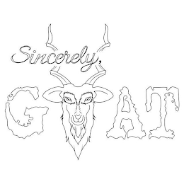 SINCERELY, GOAT