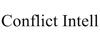 CONFLICT INTELL