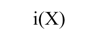 I(X)