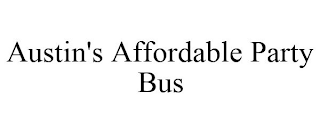 AUSTIN'S AFFORDABLE PARTY BUS