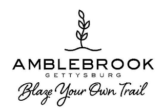 AMBLEBROOK GETTYSBURG BLAZE YOUR OWN TRAIL